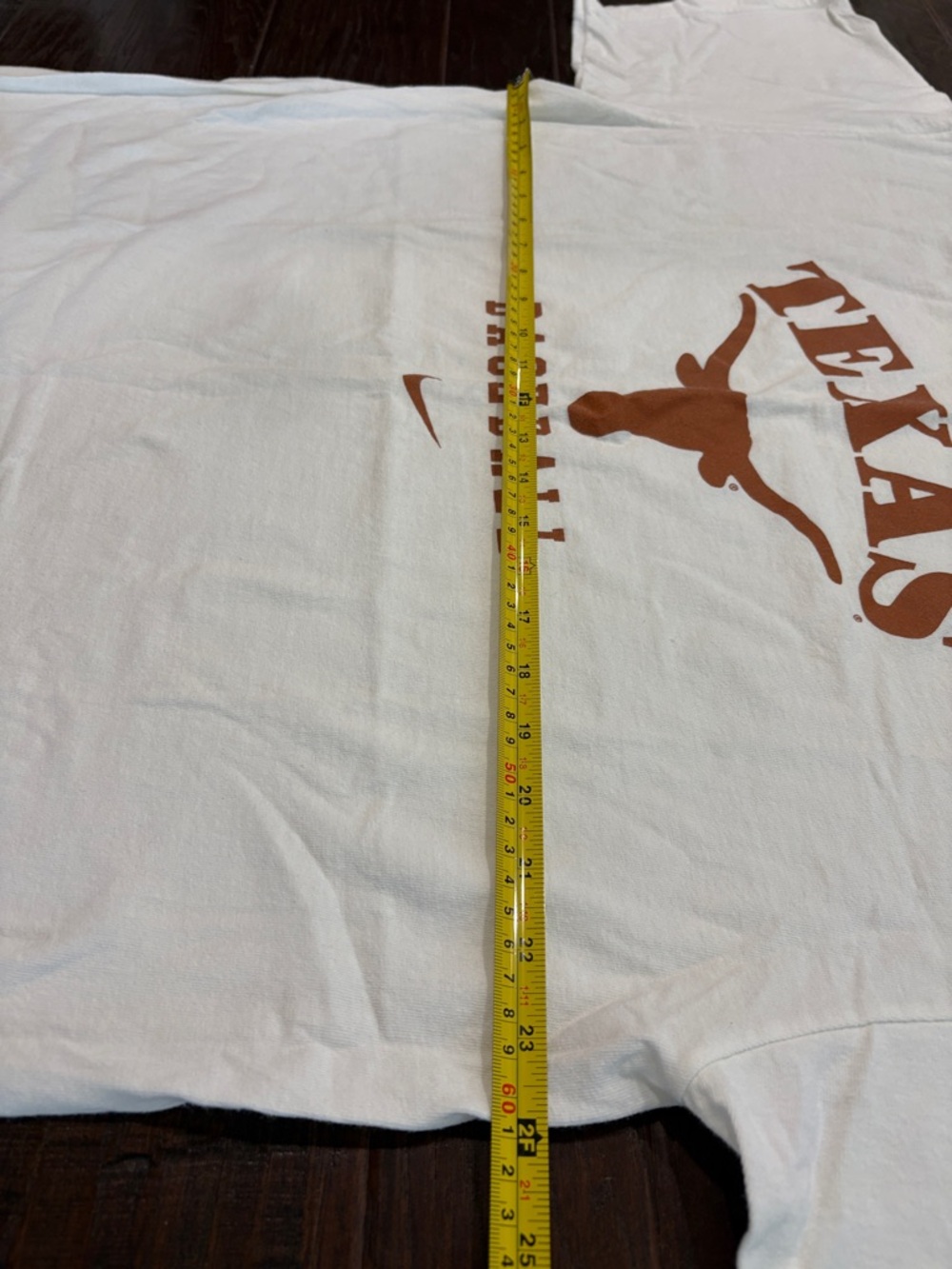 Nike White Texas Baseball Short Sleeve Tee - Picture 4 of 4